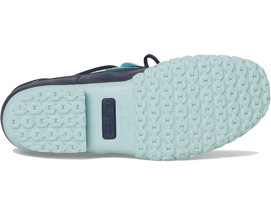 L.L.Bean Rubber Moc с мокасиновым носком и низким каблуком