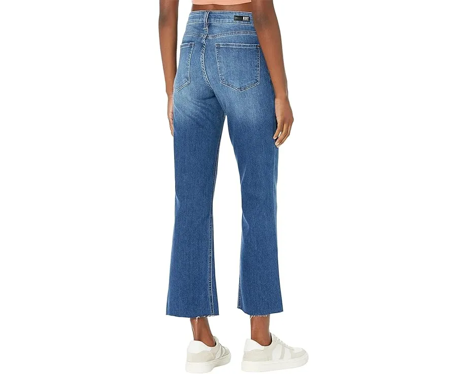 KUT from the Kloth Джинсы Kelsey с высокой талией и расклешенным низом