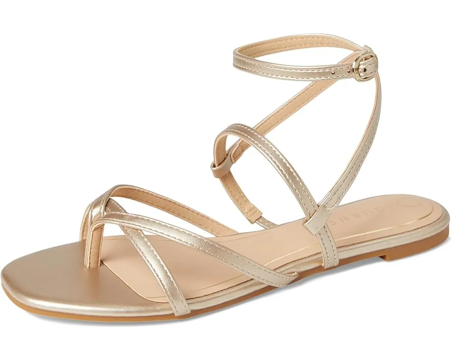 Босоножки Serissa с ремешком на щиколотке и стелькой для комфорта Journee Collection