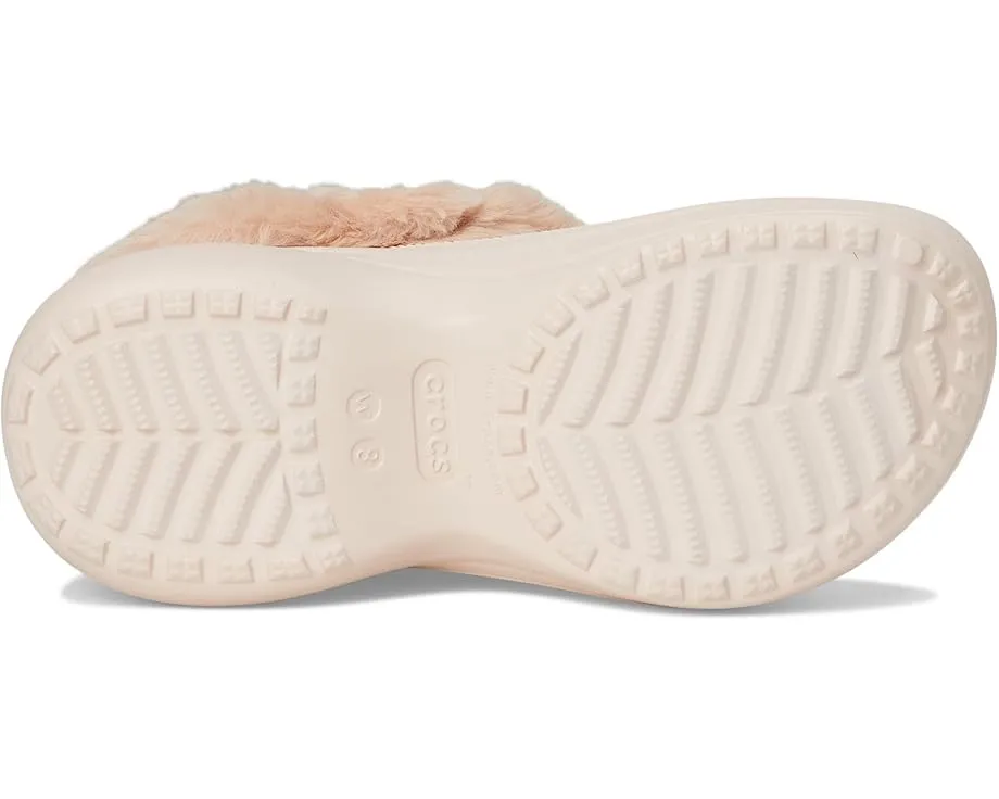 Кроксы Crocs Bae с утепленной подкладкой и контурной подошвой на платформе