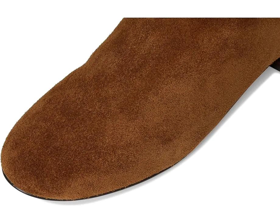 Высокие сапоги Madewell Taylor из замши с круглым носком