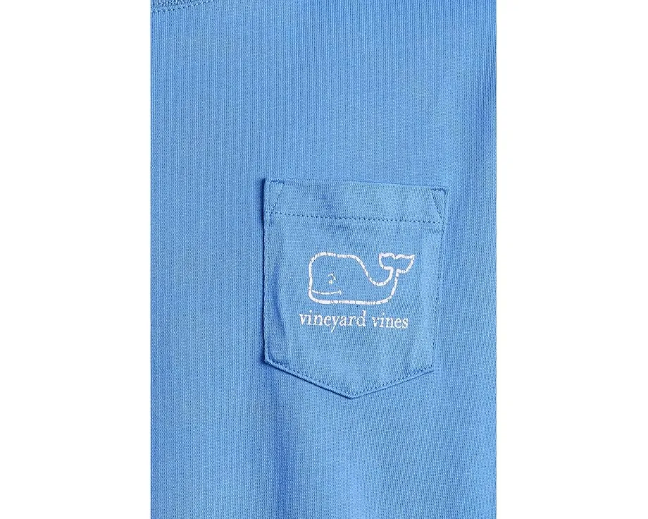 Детская футболка Vineyard Vines Kids с китом и короткими рукавами