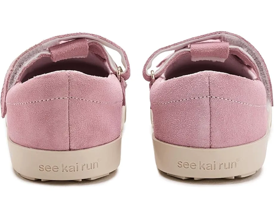 Детские туфли Mary Jane Annabelle из замши с застежкой на липучке от See Kai Run