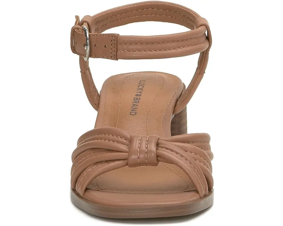 Сандалии Jolenne от Lucky Brand на каблуке с узловатым дизайном ремешков