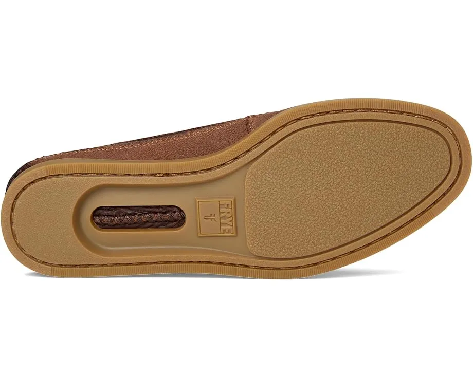 Frye Mason Field Moc мокасины из зерненой кожи с ручной строчкой