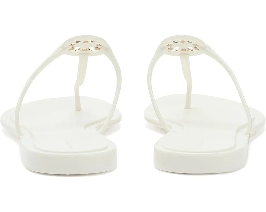 Желейные босоножки Tory Burch Mini Miller с логотипом Double T