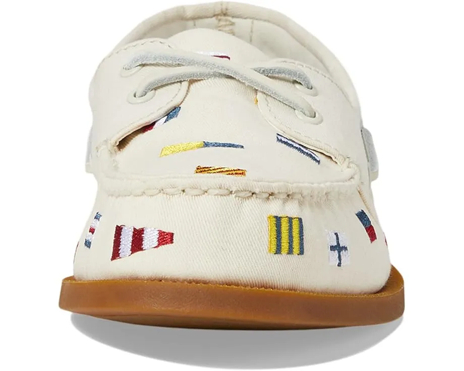 Кроссовки Sperry Authentic Original 2-Eye Seasonal с вышивкой и технологией Wave Siping
