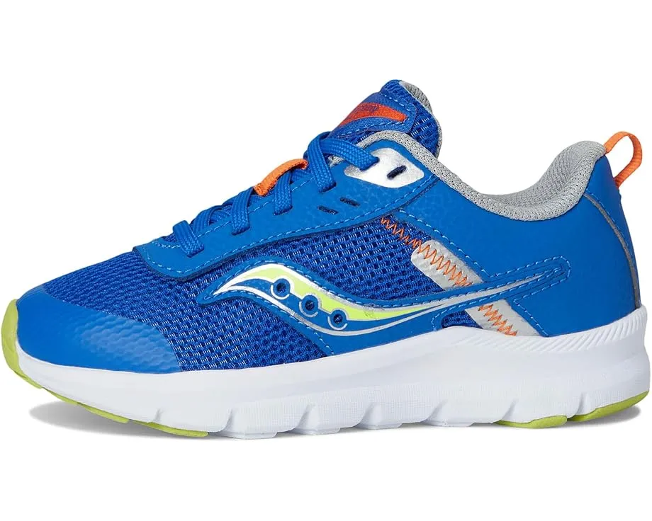 Кроссовки Saucony Axon KDZ для детей с верхом из кожи и сетки и легкой подошвой EVA