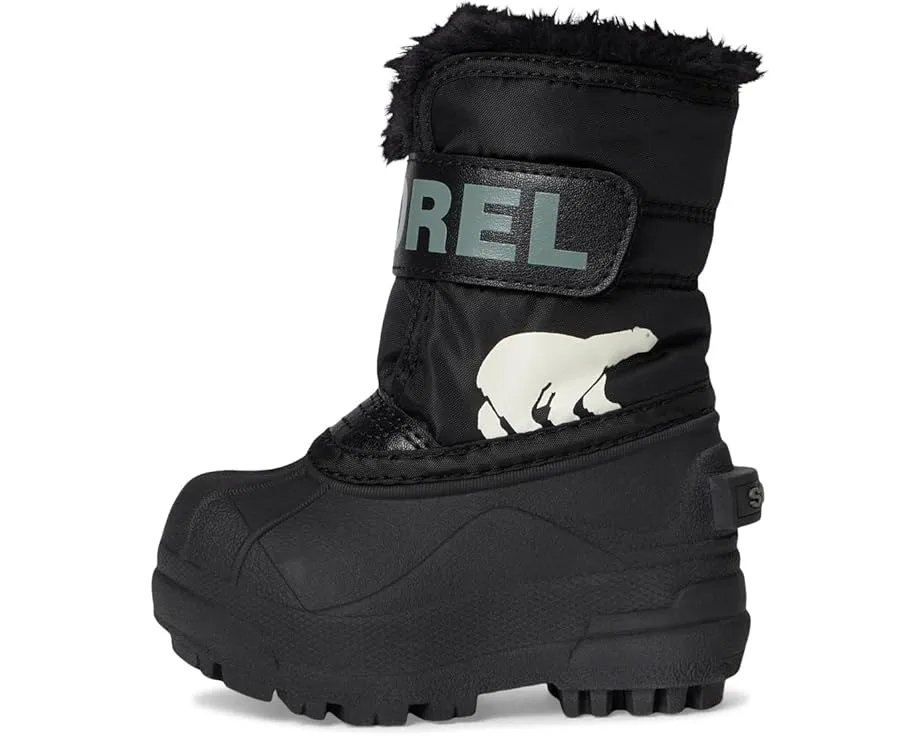 Детские зимние ботинки SOREL Snow Commander с утеплителем 200г и литой подошвой
