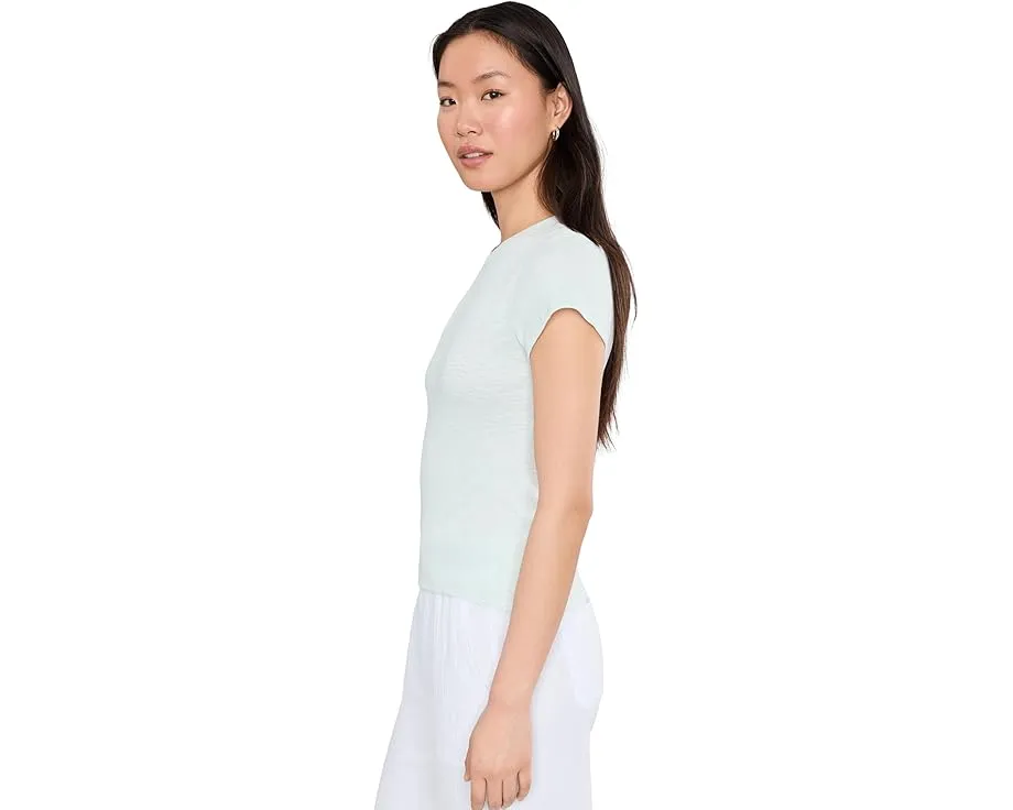 Футболка Lilla P с круглым вырезом из рубчатого слаба облегающего кроя