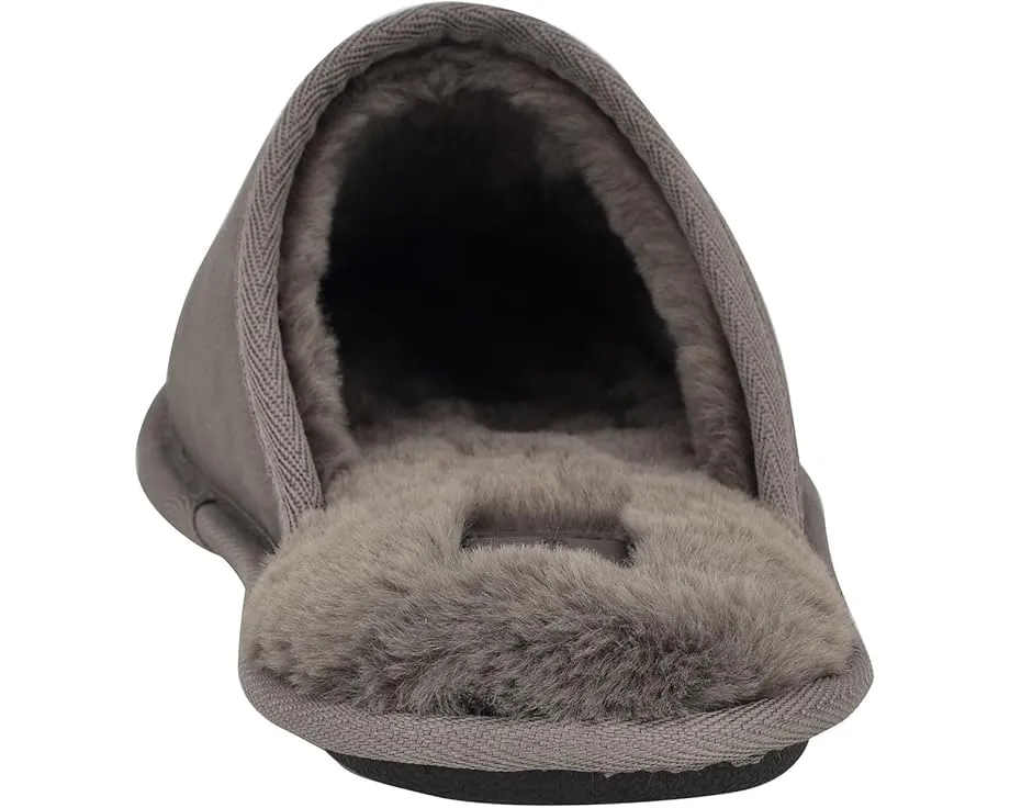 Тапочки Calvin Klein Xavery с искусственным мехом и монограммой