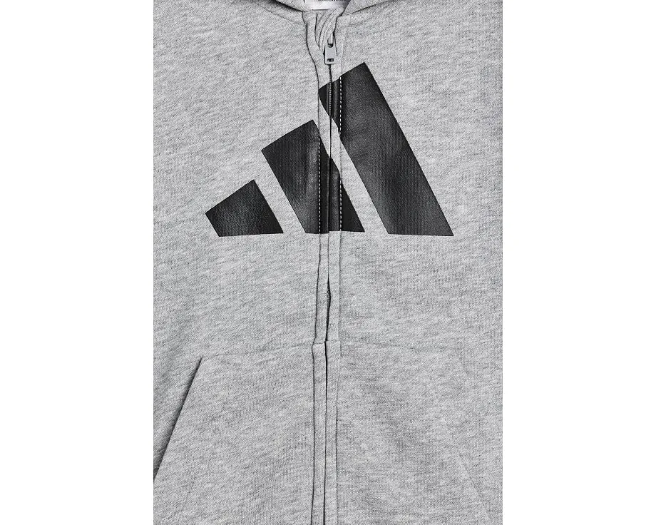 Детский спортивный костюм Essential Big Logo Heather Fleece от Adidas