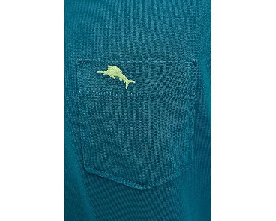 Футболка Tommy Bahama New Bali Skyline Tee с длинным рукавом из хлопка Pima