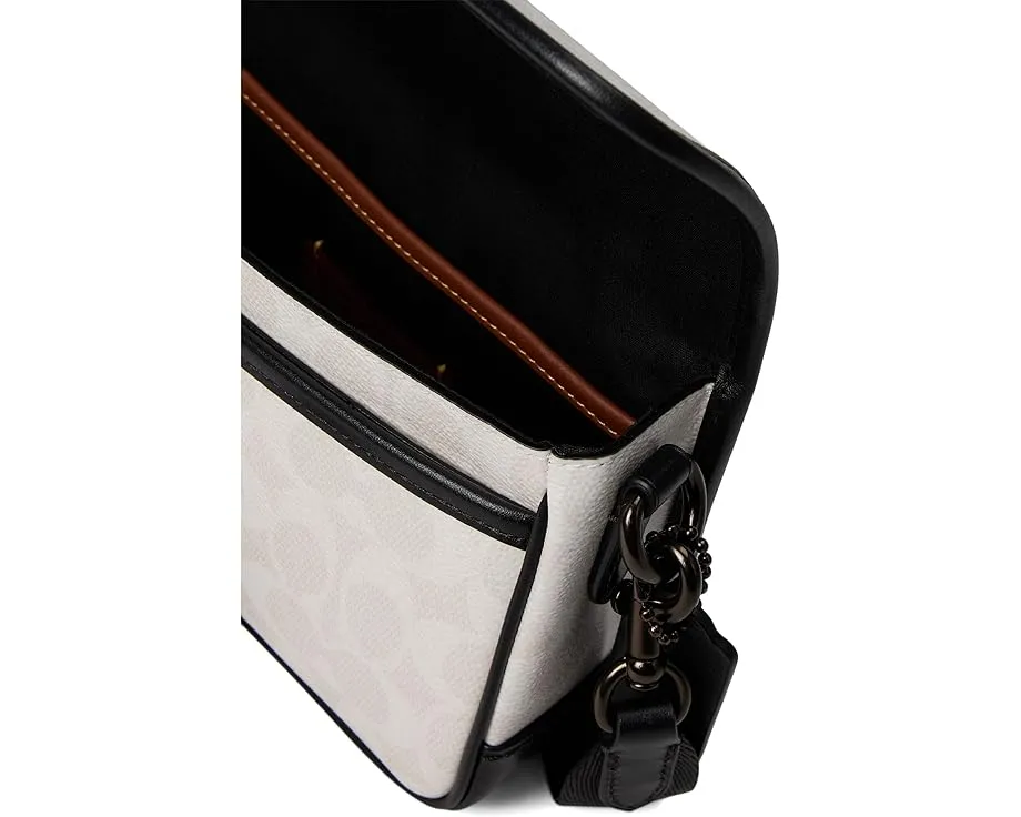 COACH Сумка кроссбоди League 19 из фирменного материала с регулируемым ремнем