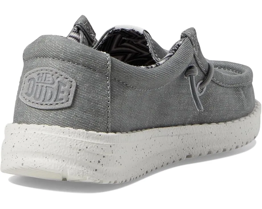 Мокасины Wally Canvas для малышей от Hey Dude