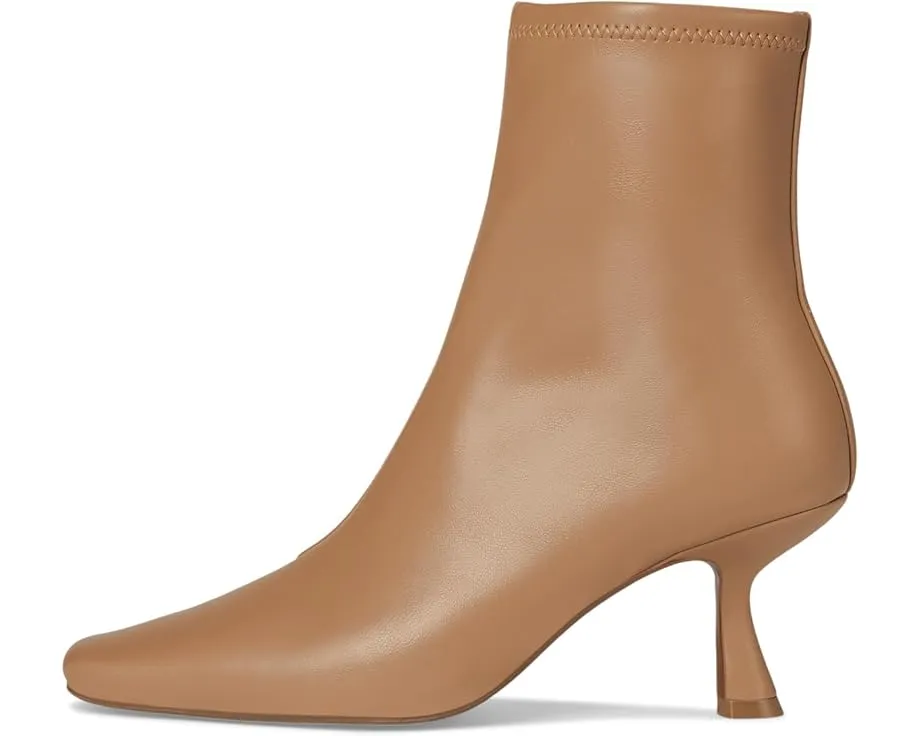 Ботильоны Vaneli Gabris из кожи с квадратным носком и молнией сбоку