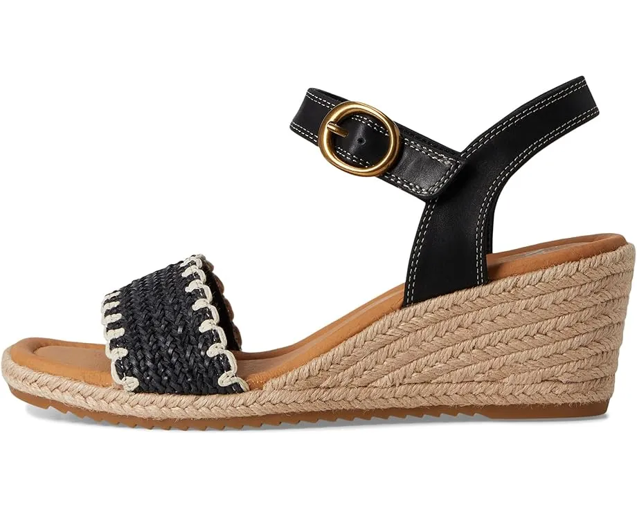 Сандалии Inez от Sofft с плетеным клином и застежкой на пряжку