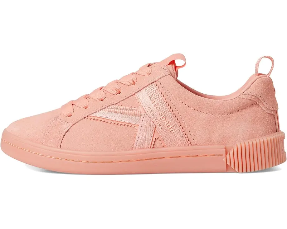 Кроссовки K As In Kate из замши с круглым носком и хлопковой подкладкой