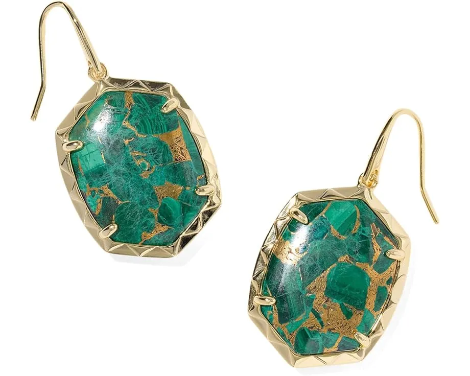 Серьги-подвески Kendra Scott Daphne Drop с камнем абалона