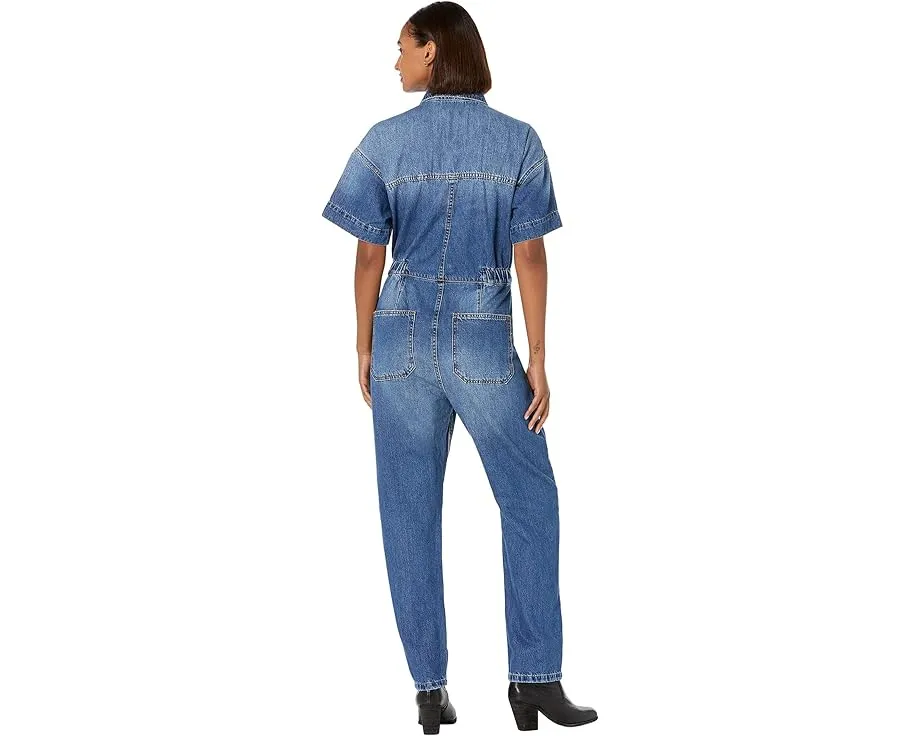 Комбинезон Free People Marci из денима с эластичным поясом