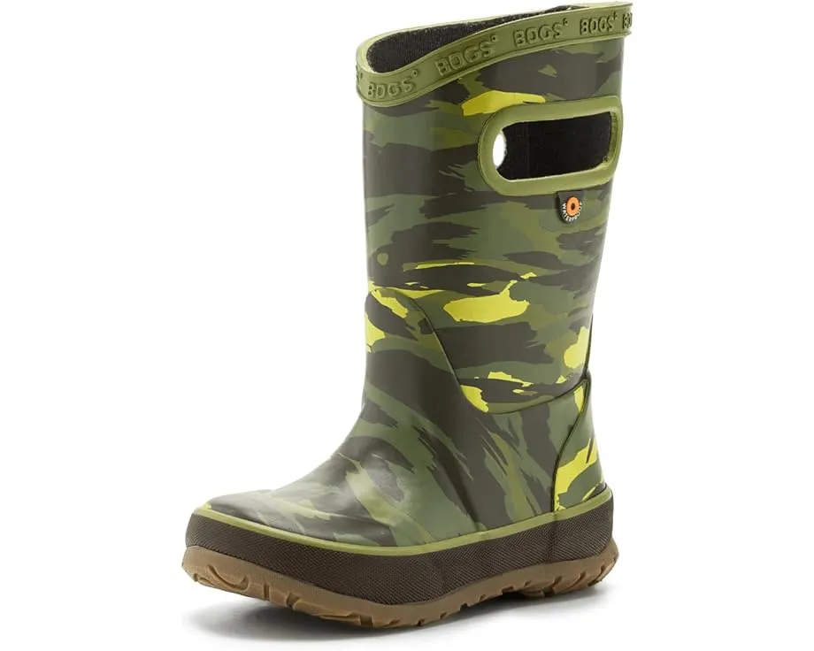 Детские сапоги Bogs Kids Rain Boot Brush Camo с камуфляжным принтом