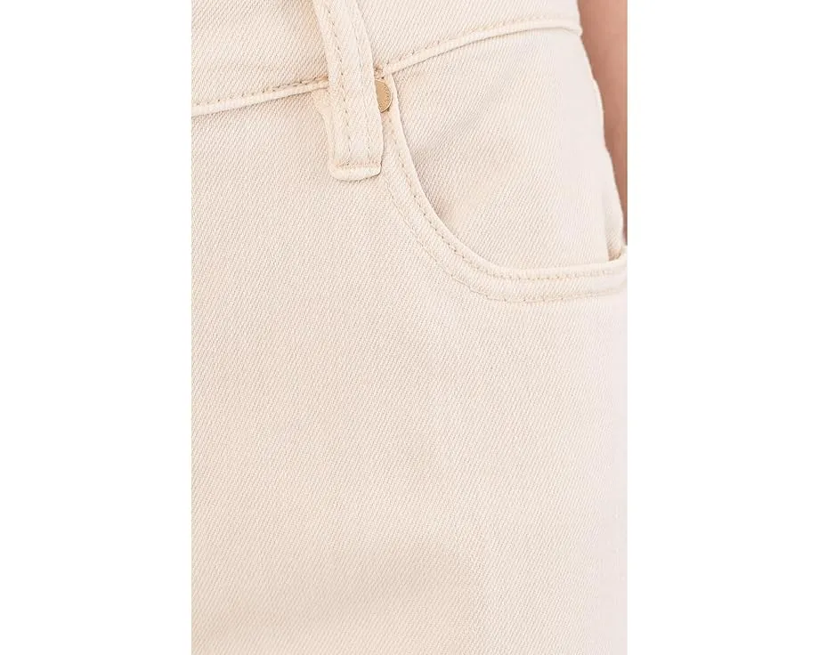 Широкие брюки Liverpool Los Angeles Mid-Rise Stride с отделкой из кружева