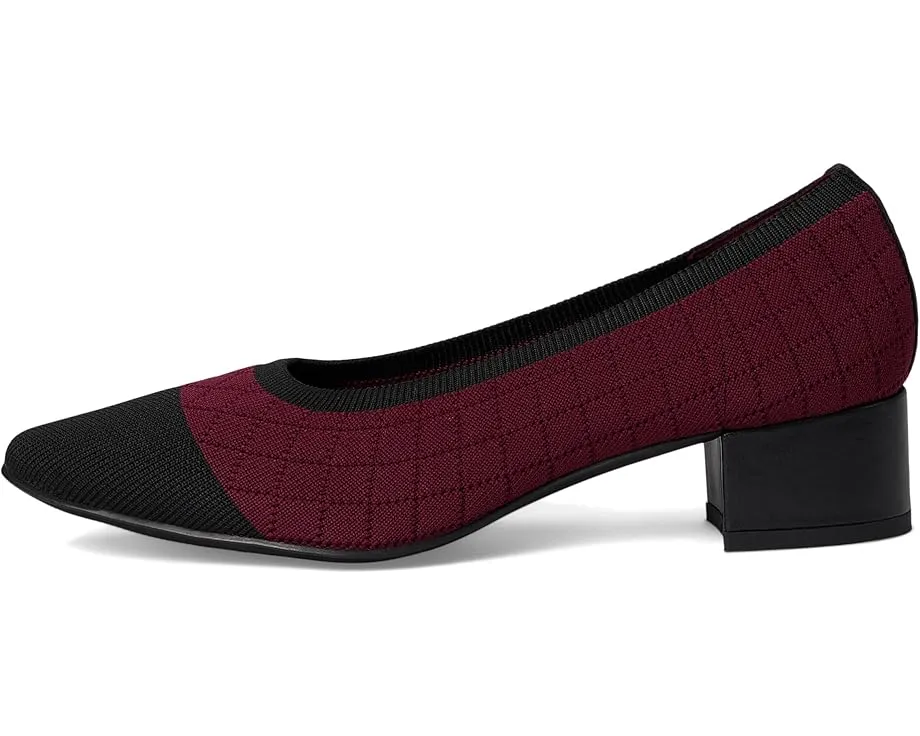 Туфли-лодочки Carla от David Tate с стеганым верхом и квадратным каблуком