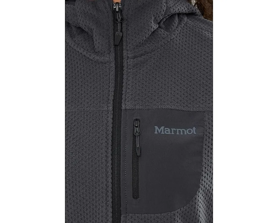 Толстовка Marmot Airfleece с капюшоном и карманами на молнии