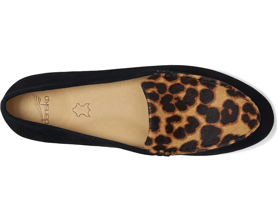 Туфли Dansko Lorri из мягкой кожи с круглым носком и низким каблуком