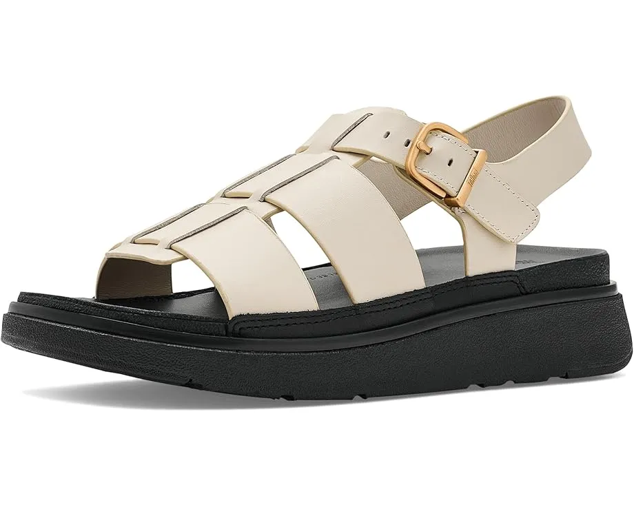 Кожаные сандалии Fisherman Gen-FF FitFlop с переплетенными ремешками и массивной подошвой