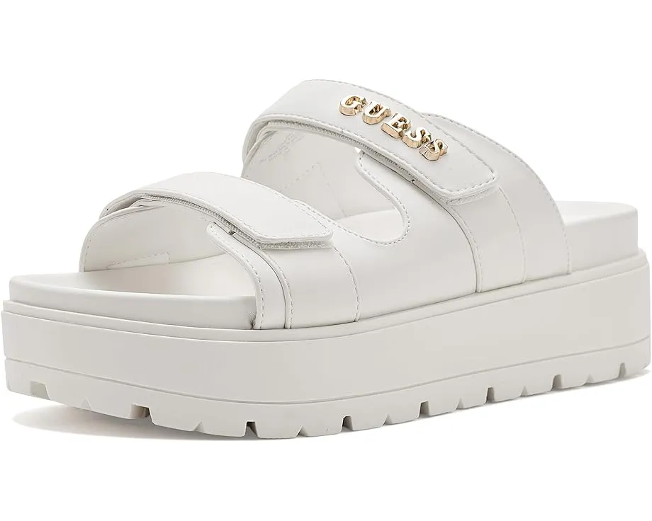 Сандалии GUESS Faxon на платформе с регулируемыми ремешками