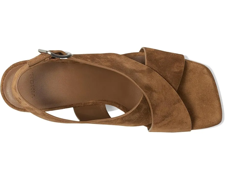 Босоножки Omega от Vince с перекрещивающимися бретелями и квадратным носком