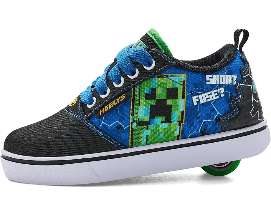 Кроссовки Heelys Pro 20 Minecraft с съемными колесами для детей и взрослых