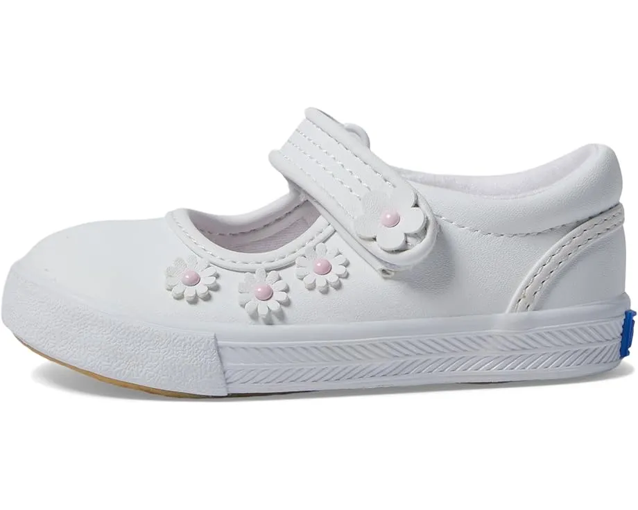 Туфли Mary Jane Keds Ella Mj Flowers для девочек с вышитым цветком