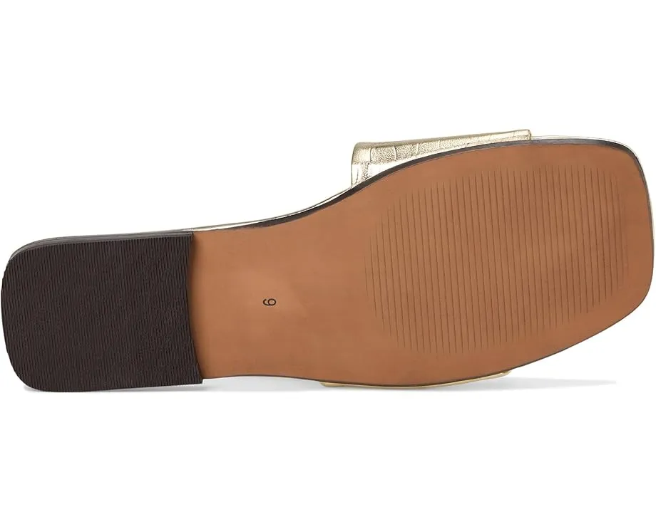 Сандалии-слипоны Seychelles Paris Croco из кожи крокодила