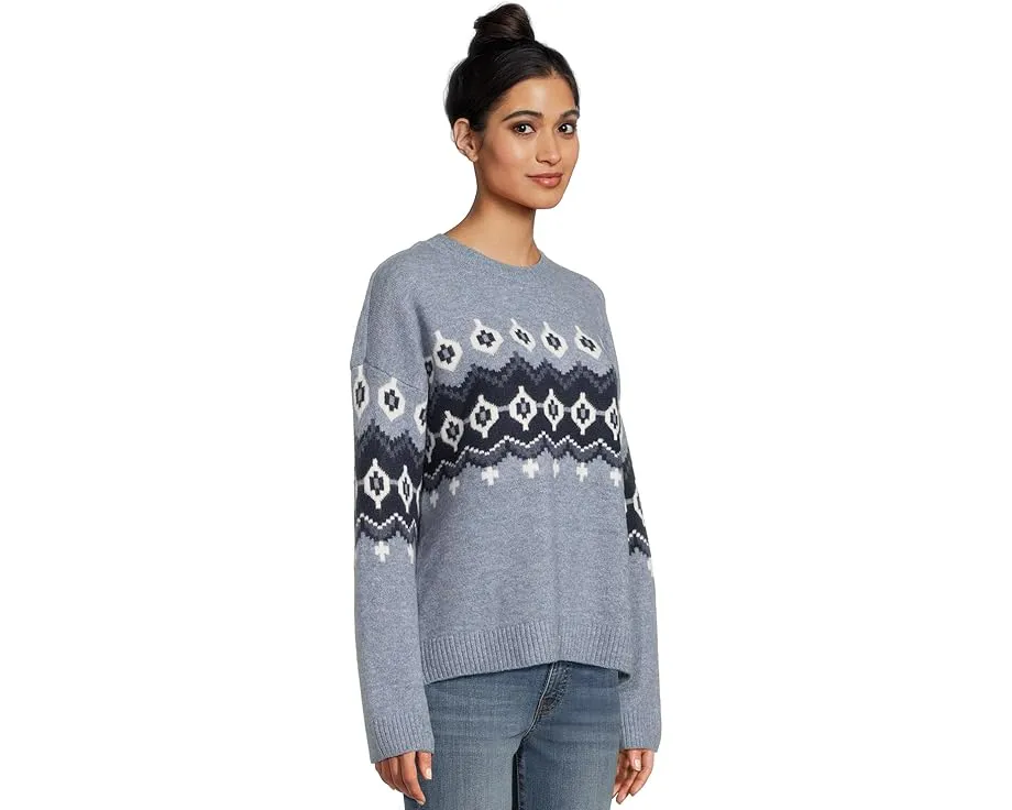 Свитер Vince Camuto Fair Isle с регланными рукавами и норвежским узором