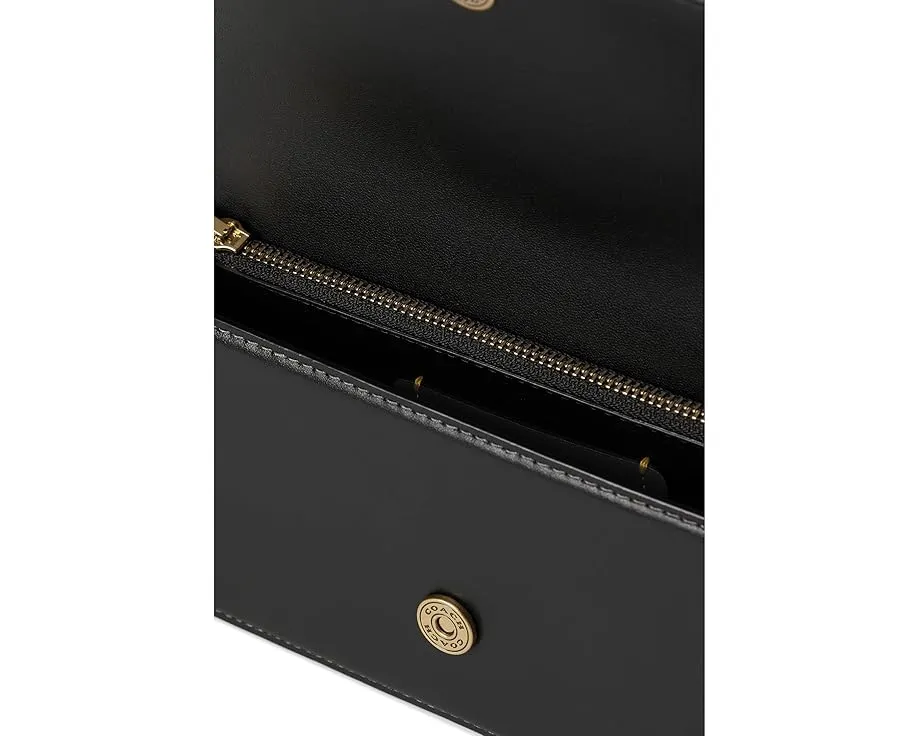 Длинный кошелек COACH Evie с цепочкой из телячьей кожи