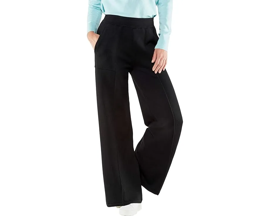 Широкие спортивные брюки Falke ESS Sport из хлопка с высокой талией