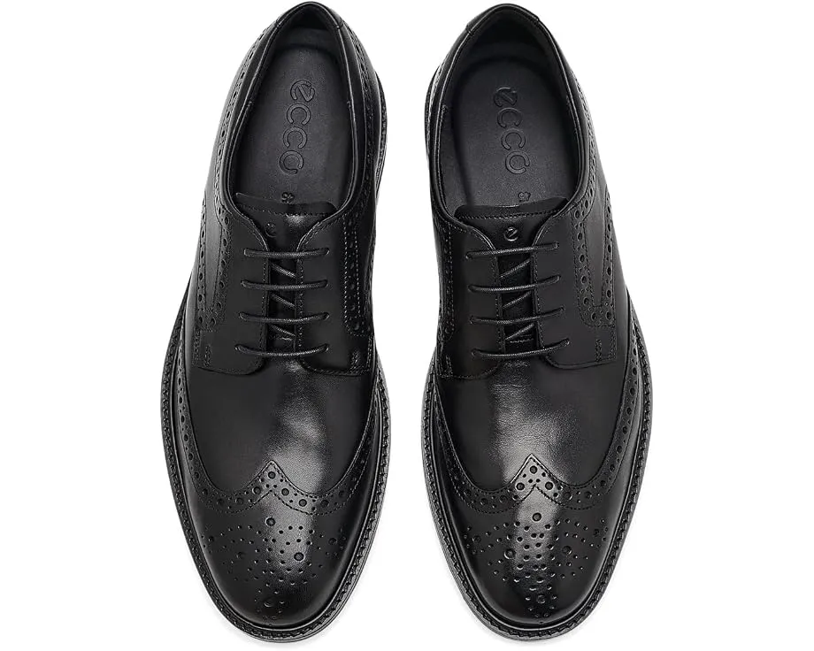 Оксфорды ECCO Prague Wingtip кожаные мужские