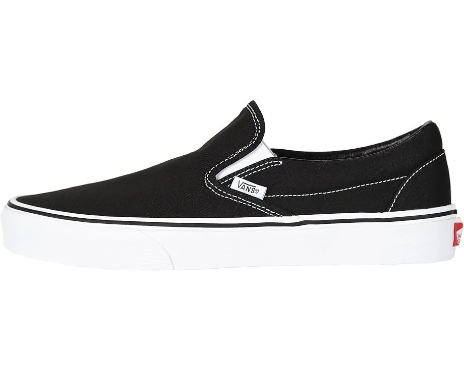 Классические слипоны Vans с холщовым верхом и резиновой подошвой