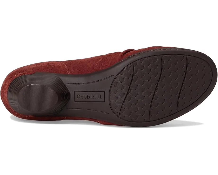 Туфли Cobb Hill Lucy из замши с завязками и стелькой из полиуретана