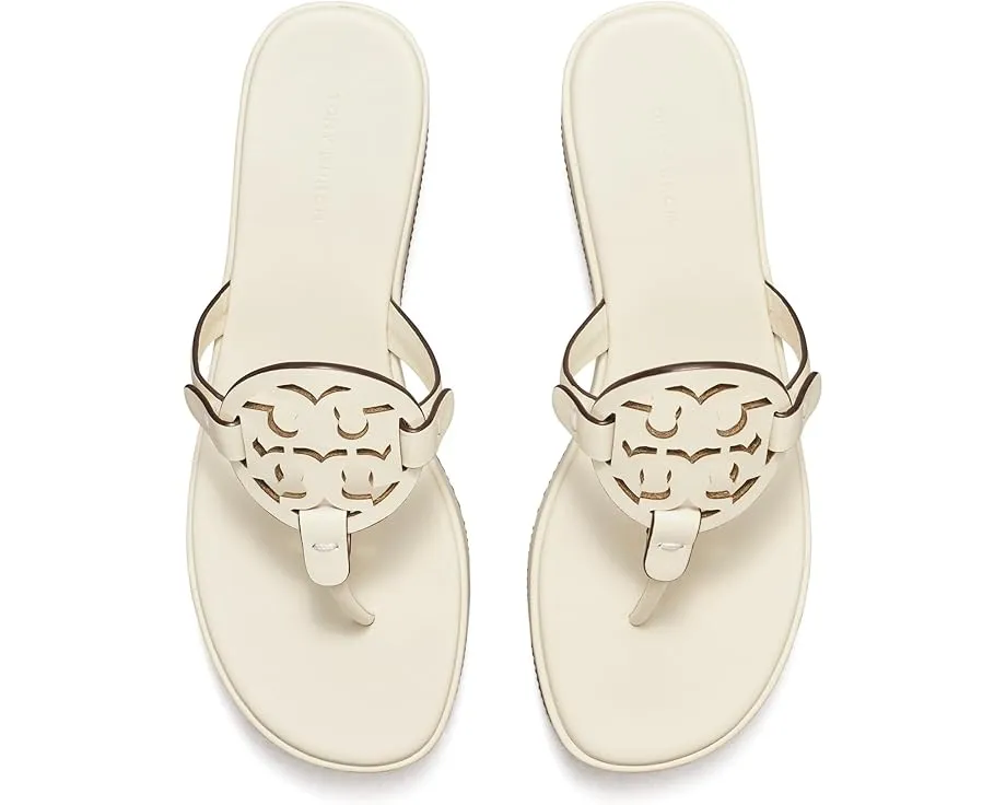 Сандалии Tory Burch Miller Wedge 25 mm с искусственной кожей и стелькой