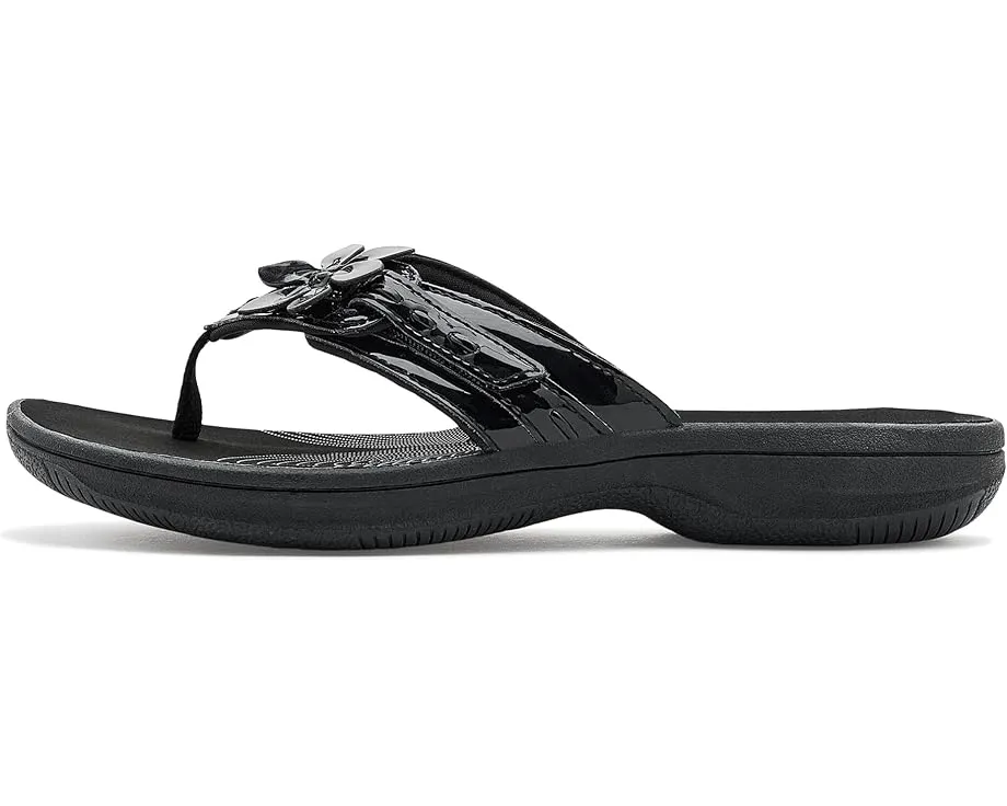 Сандалии Clarks Breeze Opal с цветочным декором и амортизирующей стелькой Cloudsteppers