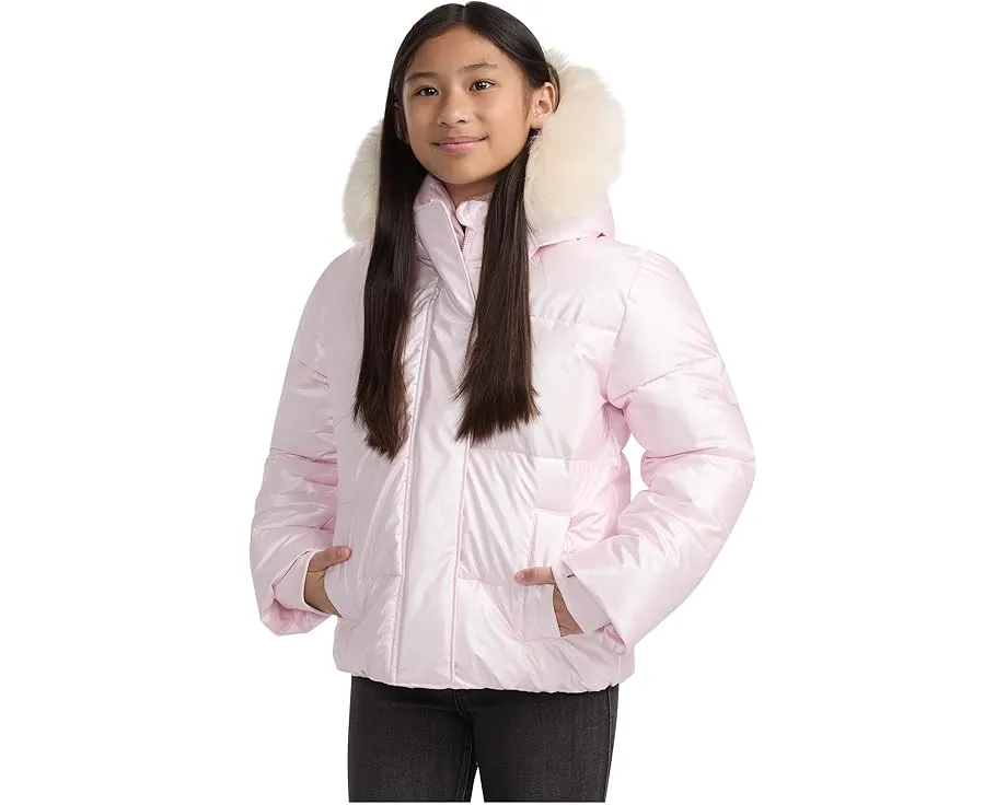 Блестящая ультрапуховая куртка Shiny Ultra Puffer от abercrombie kids
