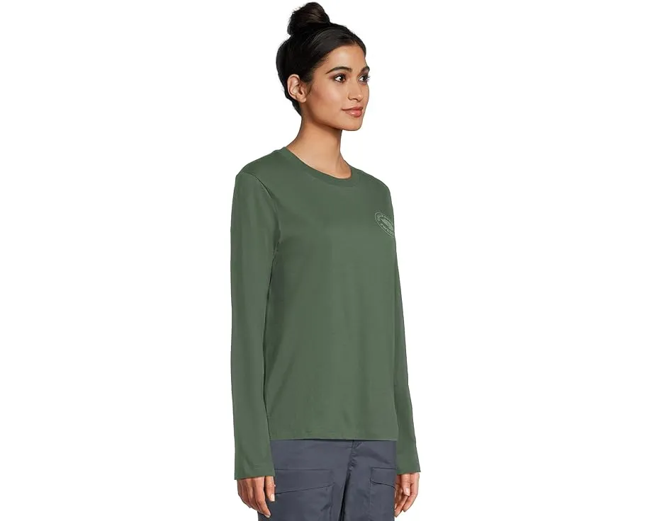 Футболка Fjällräven 1960 Logo с длинным рукавом из органического хлопка