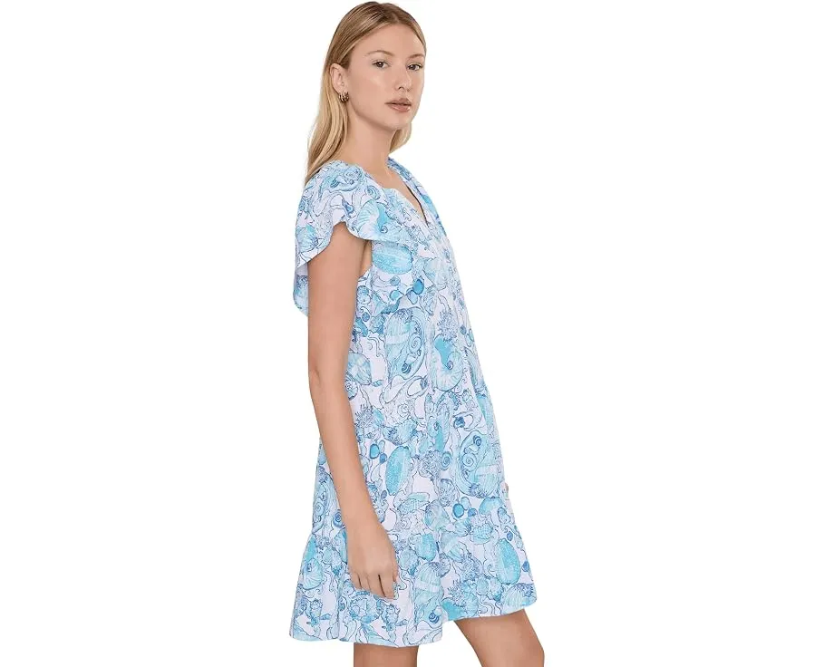 Льняное платье Norella от Lilly Pulitzer с цветочным принтом