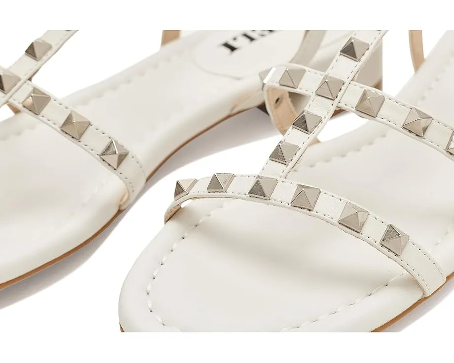 Босоножки Vaneli Becky с пирамидальными шипами на устойчивом каблуке