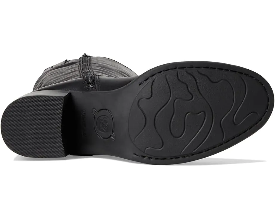 Высокие сапоги Born Harding до колена с кожаным верхом и квадратным каблуком