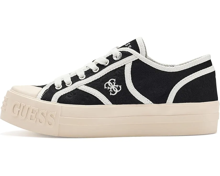 Кроссовки GUESS Issah с текстильным верхом и резиновой подошвой