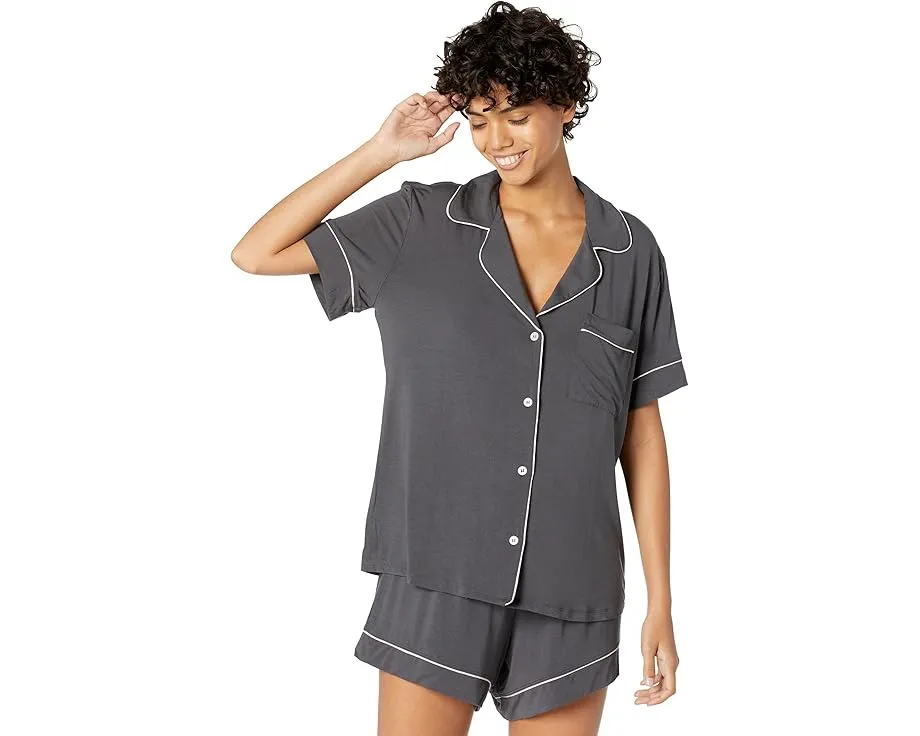 Пижамный комплект Eberjey Gisele Relaxed Short из мягкого модала